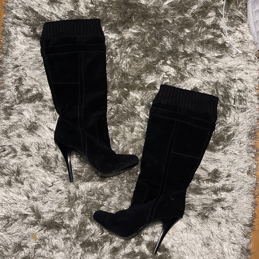 Guess High Heel Suede Boots